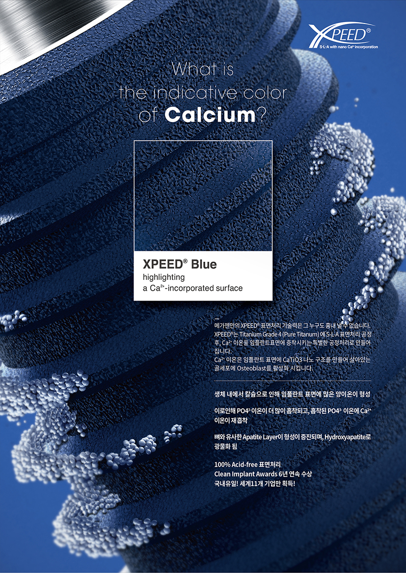 What is the indicative color of Calcium?